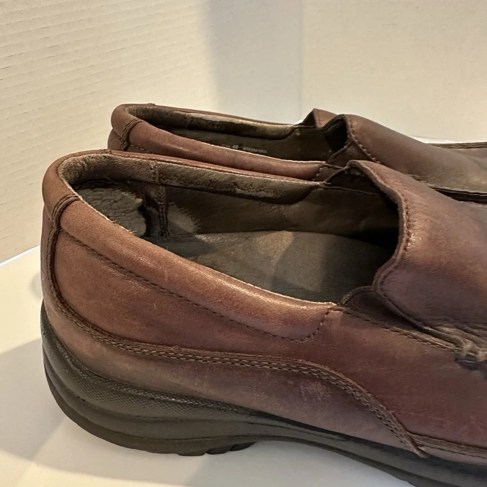 Dansko Wayne Loafers Clogs‎ Shoes Men's Size 48 / 11.5-12 US Brown Leather